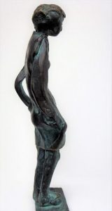 "Greta",Bronze, 20cm