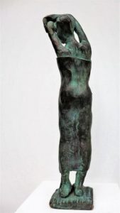 "Nach dem Bad",Bronze, 18cm, Unikat